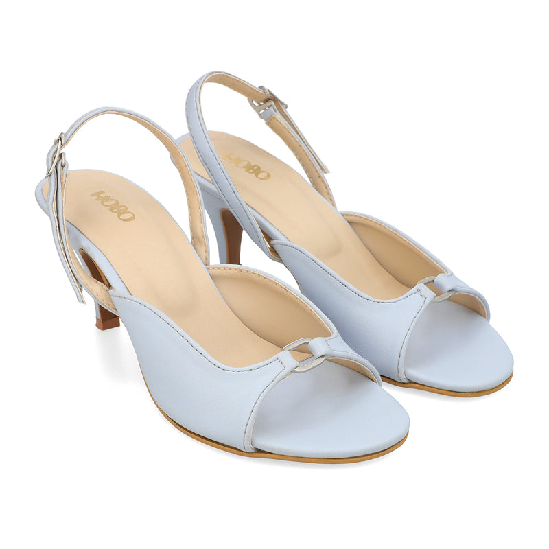 Light blue high heel shoes best sale